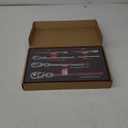 KTTOOL 6Piece Flex Head Ratchet Set, 1/4", 3/8", 1/2" Drive, Swivel Head Ratchet Wrench with Extension Bar, 72 Tooth, 180° Adjustable, QuickRelease, Flexible Ratchet Handle with EVA Foam