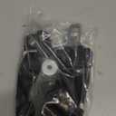 Bear Proof Trash Can Lid Lock, Raccoon Proof Garbage Can Strap (Metal Enhanced Version) (1 PCS Black)