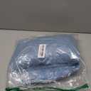 2 Pack Small Pillow, Cooling Memory Foam Mini Pillow 11 X 7 Inches for Sleeping, Travel, Nap and Neck, Knee, Lumbar Support, Tiny Cushion for Pet, Dogs (Blue)