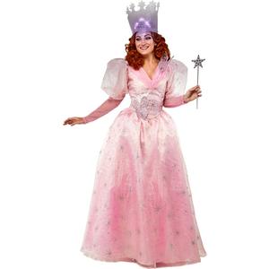 Rubies womens Wizard of Oz Premium Adult Glinda Costume S