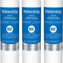 Waterdrop 4396508 Replacement for Everydrop Filter 5, EDR5RXD1, Whirlpool WF-NLC240V, 4396510, NLC240V, PNL240V, 4396508p, 4396547, 4392857, LC400V Refrigerator Water Filter, 3-Pack