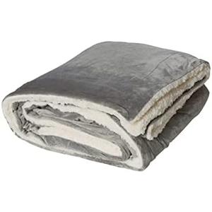 Alpine Fleece Oversized Mink Sherpa OS Gray