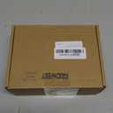 Roowest 10 Pcs Mini Wooden Christmas Tree Wood Christmas Tree Small Figurine Neutral Modern Farmhouse Xmas Table Decorations Xmas Tabletop Centerpiece Ornaments for Crafts Home Office(Black and White)