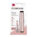 Finishing Touch Flawless Facial Hair Remover for Women, Rose Gold Face Razor with LED Light, Recyclable Packaging
