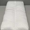 Cooling Knee Pillow for Side Sleeper, 3"Leg Pillow for Side Sleeping, 100% Cooling Fabric Pillow for Between Knees While Sleeping - High Support Alternative for Relieving Leg, Back, and Knee Pain