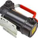 BLACKHORSE-RACING 12V DC Portable Electric Fuel Transfer Extractor Pump Diesel Kerosene Oil Commercial Motor Auto
