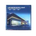 LED Neon Rope Lights, Outdoor IP67 Waterproof, Christmas Festival Decor, 120V UL Plug, ETL Connectable LED Neon Strip Lights for Shop Sign, Max 3 Sets(150FT), 6000K Pure White