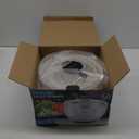 Smile mom Salad Spinner Large Lettuce Spinner Kitchen Gadgets, Large Salad Spinner Vegetable Washer, High Efficiency for Kitchen Washing & Drying Leafy Vegetables, One-Handed Easy Press 6.3 Qt White