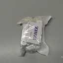 ZIUZI Wire Shelf End Bracket and White Down Wall Clips Kits, 4 Pcs White Plastic Closet Shelves Brackets and 8 Pcs Wire Shelf Loop Clip for Shelves Closet (Fasteners Included)