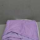 Weighted Blanket 10 Pounds Twin Size, Cooling Blanket for Hot Sleepers, Soft Bed Blanket Universal to All Seasons, 48''x72'' 10 LBS, Purple