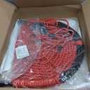 Swing Seat for Kids Heavy Duty Rope Play Secure Children Swing Set,Perfect for Indoor,Outdoor,Playground,Home,Tree,with Snap Hooks and Swing Straps,440 lbs Capacity,Red