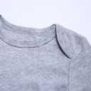 Loveternal Neutral Baby Girls Boys Cotton Romper Cute Saying Newborn Clothes 0-12 Months (Gray-22)