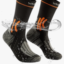 Waterproof Socks for Men, Waterproof Hiking Socks with Breathable Cushion Running, Hiking, Water Sports, M 