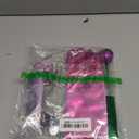 5 Pcs Alien Costume with Antenna Headband Glasses Silver Gloves Earring Face Glitter for Space Halloween Costume