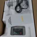 VEVOR Water Distiller, 304 Stainless Steel Countertop Water Stiller, 0.3Gal/H, 0-99H Timing Dual Temp Display, 1.1Gal Distilled Water Maker Machine, Glass Carafe, 3 Carbon Bags, Citric Acid Powder