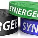 Amazon.com: Synergee Set of 3 Pull Up Assist Bands - Heavy Duty Resistance Super Bands - Power Band Resistance Loop Exercise Bands Mobility & Powerlifting Bands - Perfect for Stretching & Resistance Training : Sports & Outdoors