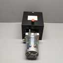 12V DC Hydraulic Power Device 8 Quart Double Acting Hydraulic Dump Trailer Pump for Lifting and Lowering Dump Trailer Trucks