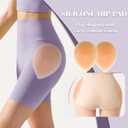 Silicone Hip Pads Adhesive for Women - Reusable Butt Lift Enhancer Pads, Sticky Buttocks Enhancer(2 Pieces) (Beige, L)