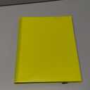 Card Binder 9 Pocket, PP Cover Trading Card Binder for 360 Cards, Sturdy Card Collection Album, Card Holder Folders for MTG, TCG, Game Cards & Sports Cards,Yellow