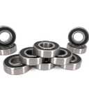 DEEG 10PCS R12 2rs baeing3/4 x1-5/8x7/16 Double Rubber Sealed Ball Bearing