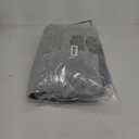 Washable Dog Crate Bed Mat for Medium/Large Dogs  All-Season Comfort with Ultra-Soft Flannel & Heavy-Duty Support (Gray, 36''L*23''W)