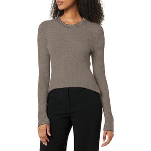 Theory Women's Micro Stripe Mirzi, Deep Navy/Dark Beige, P