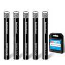 5-Pack 5/16" Diamond Core Drill Bits Set, 8mm Tile Drill bits for Ceramic Porcelain Marble Granite Tile Stone Glass Brick, Integrated Coolant for Fast Dry Drilling, Round Shank, with Storage Case