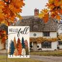 3 x AVOIN colorlife Fall Trees Garden Flag 12x18 Inch Double Sided Outside