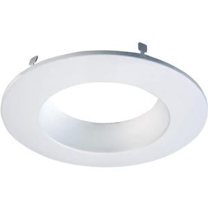 2 x HALO White Recessed Lighting Retrofit Replaceable Trim Ring, 4 Inch