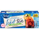 3 x Tetley Black Tea, Decaffeinated Iced Tea Blend, Family Size, 24 Teabags (Pack of 6) 