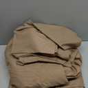 Bedsure King Size Comforter Set Brown - Bed in a Bag Bedding Set 7 Pieces, GentleSoft Pintuck Bed Set Gift for Family, Pinch Pleat Brown Comforter with Sheets, Pillowcases & Shams