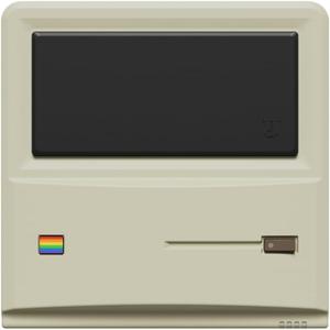 AYANEO AM01 Retro Mini PC, AMD Ryzen 7 5825U, Barebone Mini Desktop Computer Without RAM/SSD/OS, Retro Design, 4K Output, WiFi 6, Dual HDMI/DP, Compact Mini Computer for Gaming & Office