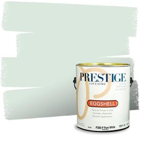 PRESTIGE Paints Interior Paint and Primer In One, 1-Gallon, Eggshell, Comparable Match of Valspar* Homestead Resort Spa Aqua*