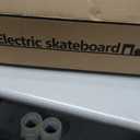 Electric Skateboard, Electric Skateboard with Remote Control for Beginners, 350W Brushless Motor, Max 12.4 MPH, Carver E-Ska with DIY Stickers