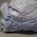 Twin Comforter Set with Sheets for Girls-5 Pieces Twin Bedding Sets with Light Blue Comforter, Sheets, Pillowcase & Sham for Kids (Light Blue Diamond, 66" X 86")