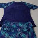 Tournesol Women's Two Piece Rash Guard Short Sleeve Swim Shirts UPF 50+ Built in Bra Swimsuit with Boyshorts with Pockets S