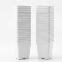 Yampahpa Nursery Pots for Plants, 4 inch Plant Pots, 60 Pack, White