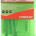 Slime 20133 Tire Repair Tackle Kit, Large, Contains Strings, Tools and Pencil Gauge, 9 Pieces