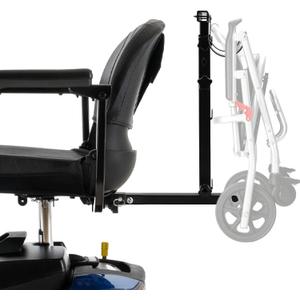 Rear Holder Kit for Mobility Scooters Power Wheelchair | Heavy Duty Metal Large Hooks for Walker Placement