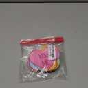 Capoda 8 Pcs Valentines Day Candy Heart Decorations Valentine Paper Heart Garland Decor Colorful Love Hanging Banners for Sweet Day Wedding Anniversary Birthday Party Supplies