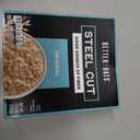 Better Oats Steel Cut Oatmeal, Original Flavor, 11.6 oz Box Instant Breakfast With Flax Seeds, Good Source Of ALA Omega-3 And a Good Source of Fiber, Individual Pouches, BBD: 09/02/2027