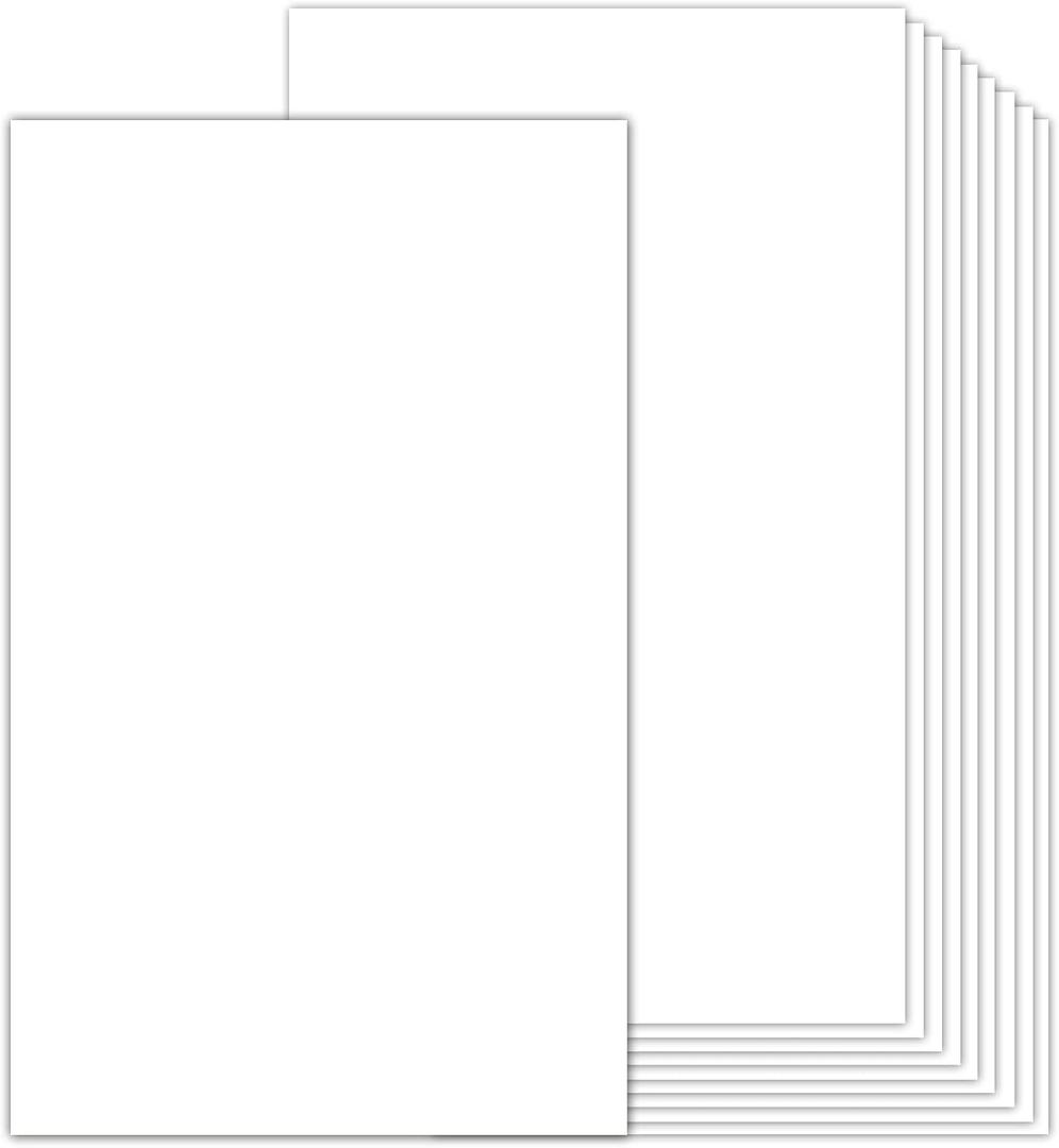 White Cardstock 8.5x14 Thick Paper 100 Sheets, Goefun 65lb Heavyweight Legal Cardstock Printer Paper For Arts and Crafts, Brochures, Menus, Posters