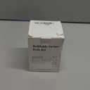 NESSUS Refill Kit for Reusable Nespresso Vertuo Pods, Lid Quick Opener for Original Seal, 50 PCS Aluminum Foil Lids, Tamp & Press Refillable Vertuo Capsules Holder and Brush