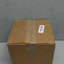 Napco 13073 Linear Yellow and White 6.25 x 6.25 Ceramic Standing Container Garden Planter Pot with Saucer