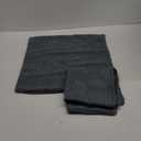 2 Set of Pillowcase Soft Towel Material, Size 18x18 (Grey)