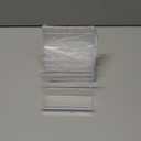 Qunclay 6 Pcs Purse Display Stand Clear Acrylic Wallet Display Stand Purse Holder Handbag Organizer for Bag Phone Cards Store