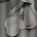 Bath Pillow Bathtub Pillow, Luxury Bath Pillows for Tub Neck and Back Support, Bath Tub Pillow Headrest with Soft 4D Mesh Fabric and Non-Slip Suction Cups, Relaxing Bath Accessories Spa Gifts (White)