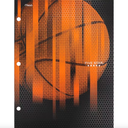 Five Star Folder, 4 Pocket, Water-Resistant Paper Folder, Assorted Sports Designs, Design Selected for You, 1 Count  