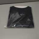 KISSMODA Tank Tops for Women Summer Sleeveless V Neck T Shirts Business Casual Outfits Flowy Tunic Oversized Clothes (Black, XXL)