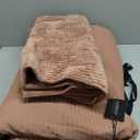 EVERGRACEHOME Cotton Gauze King Bedspread, Ultra Soft Prewashed Pick Stitch Matelass Coverlet, Lightweight Textured Oversized King Quilt Bedding Set for All Season, with 2 Shams, Terracotta Clay (KING/CAL KING (108"x96"))